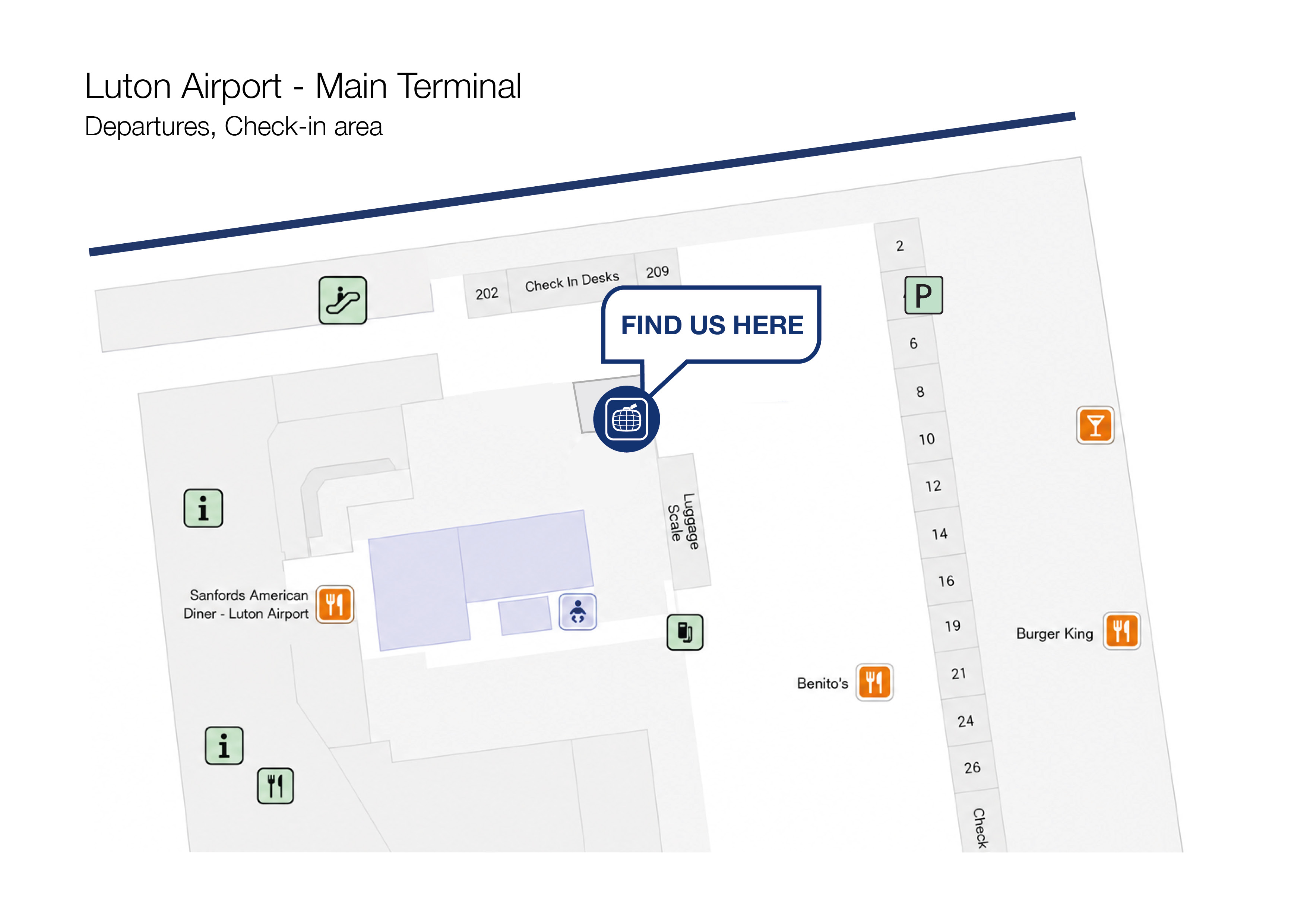 Luton Map